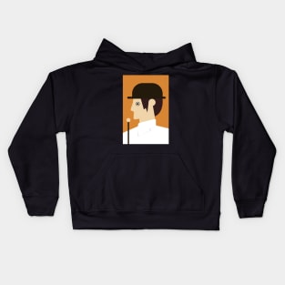 Alex DeLarge - Minimalist Kids Hoodie